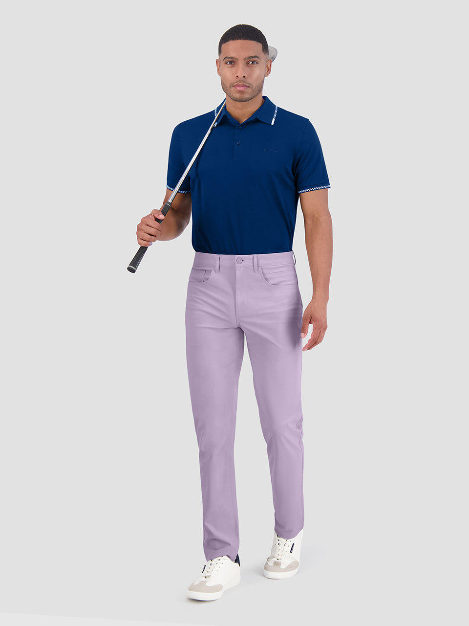 Pantalon Ben Sherman 4Way Stretch Tech Long Violette | EPW-75081294